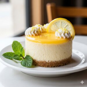 עוגת גבינה ולימון אישית
